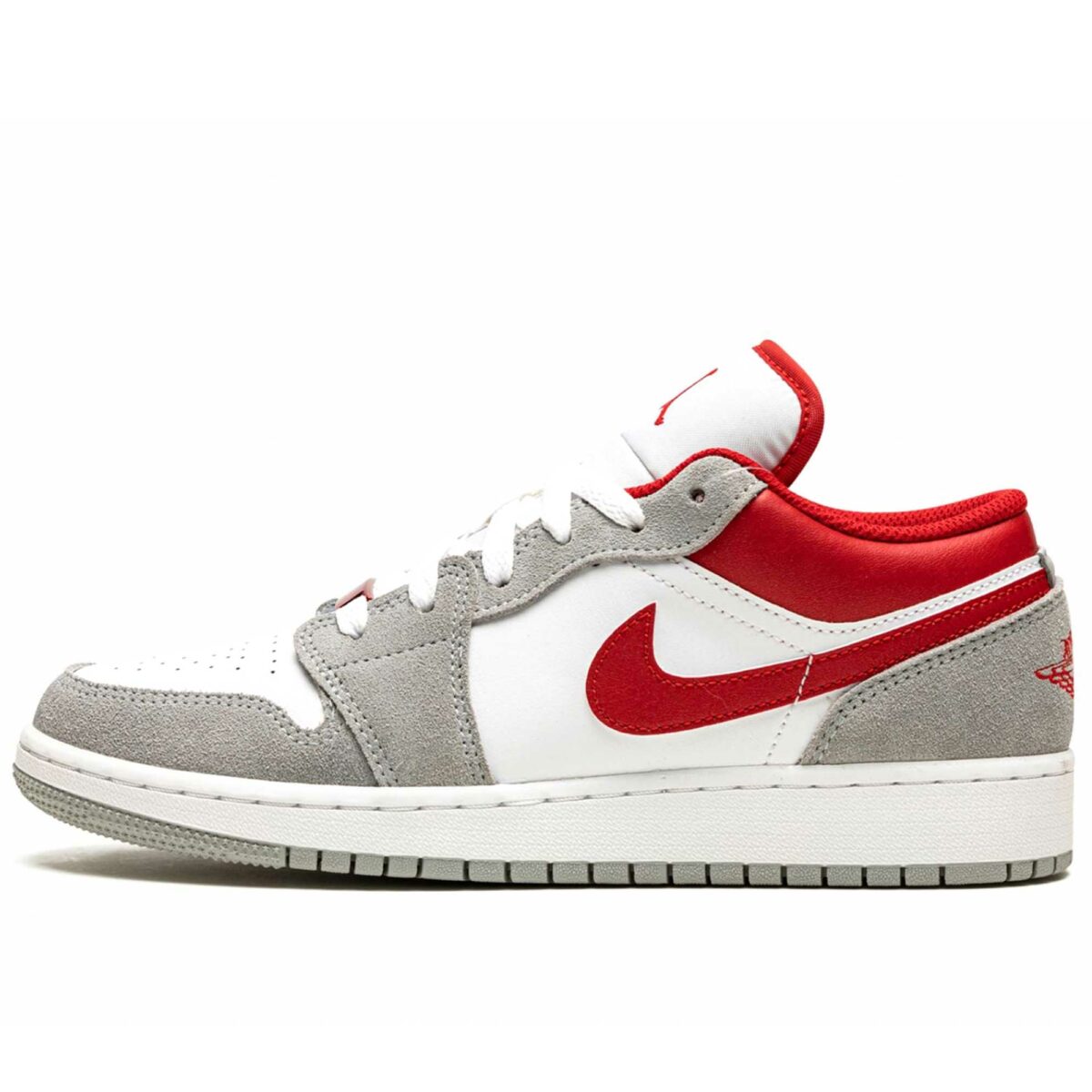 nike jordan 1 low se gs light smoke greygym red DM0589_016