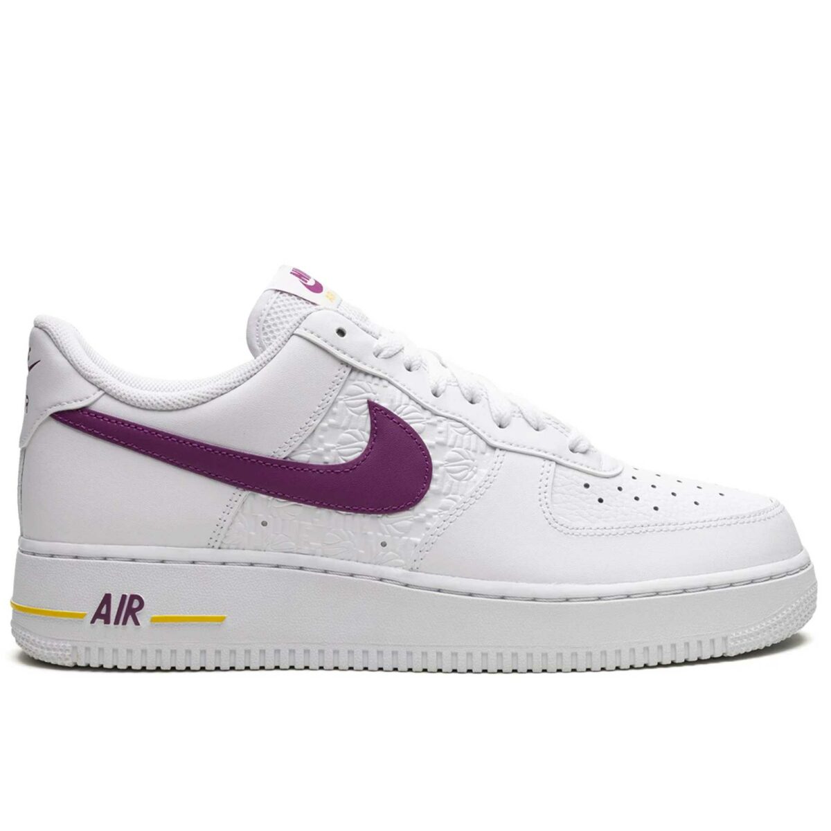 nike air force 1 low emb bold berry lakers FJ4209_100