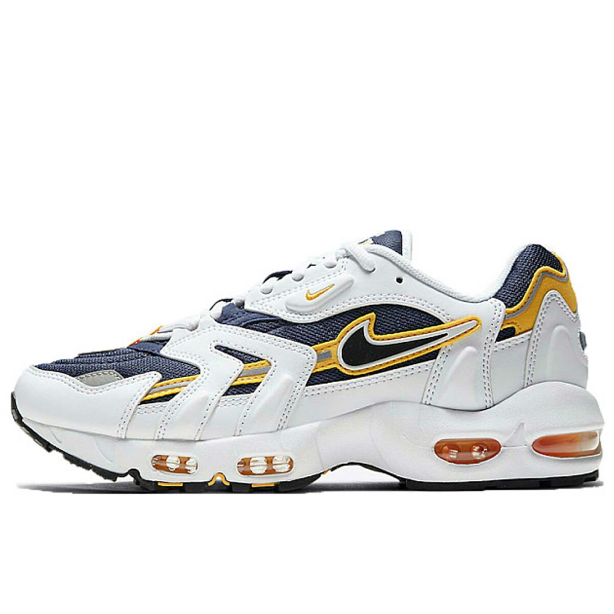 nike air max 96 II white black midnight navy CZ1921_100