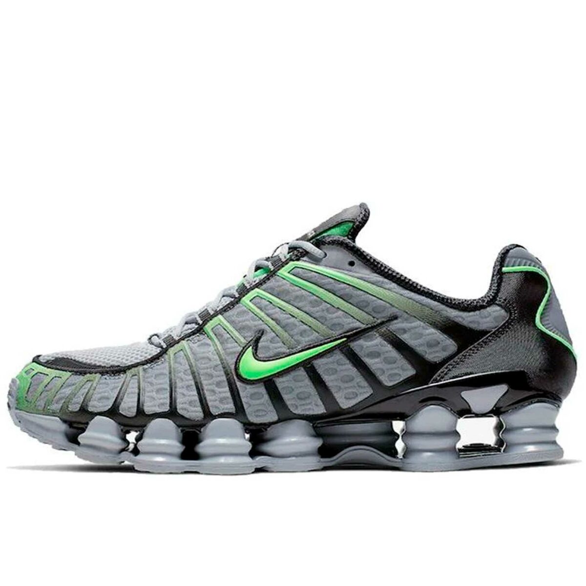 nike shox tl wolf grey lime AV3595_005