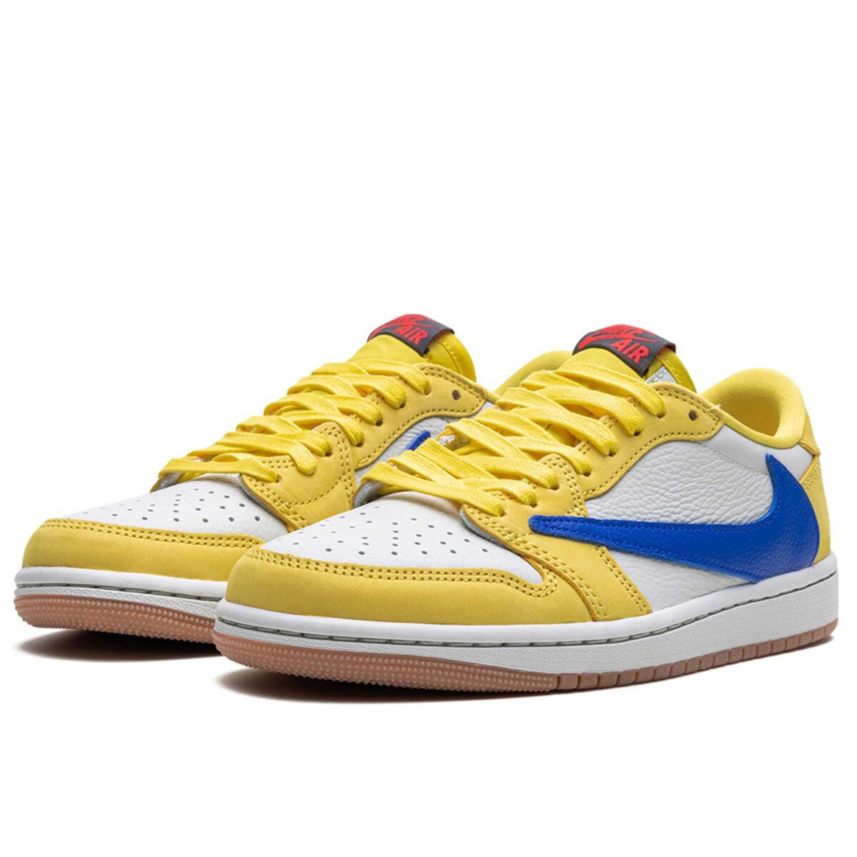 Nike Air Jordan 1 retro low OG WMNS Travis Scott Canary DZ4137_700 купить